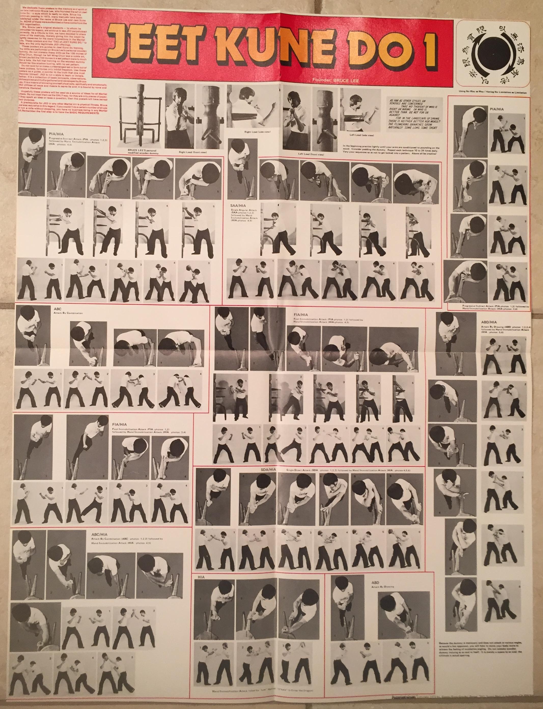 1975 Jeet Kune Do 1 Poster